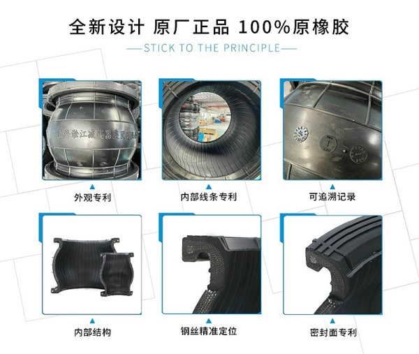 【304】DN150不銹鋼法蘭飲水級(jí)橡膠接頭